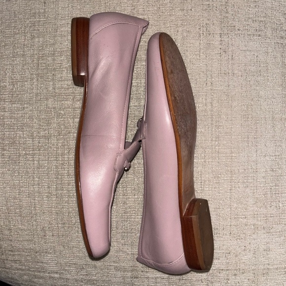 Trotters Femi Blush Pink Leather Loafers Size 7 Coquette Grandma Spring Easter - Picture 5 of 15